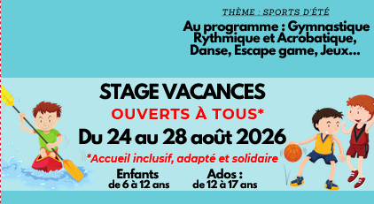 Vous cherchez une activité en août pour votre enfant ?